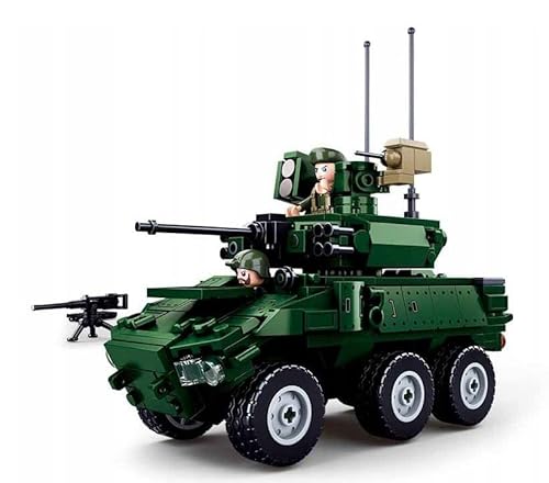 BirnePower Klemmbausteine Spielbausteine Spielset Militär Army Soldaten Bausatz Spielfigur 382 Teile Kampfwagen Radpanzer Spähpanzer Militärfahrzeug Bausteine Spielzeug G135418 BirnePower Klemmbausteine Spielbausteine Spielset Militär Army Soldaten Bausatz Spielfigur 382 Teile Kampfwagen Radpanzer Spähpanzer Militärfahrzeug Bausteine Spielzeug G135418 von BirnePower