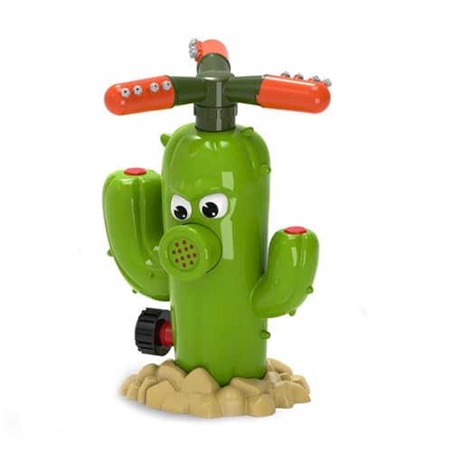 Birtern Wasserschlauchsprinkler, Wassersprüher für Rasen | Rasensprinkler zur Gartenbewässerung,Kaktusförmiges interaktives Eltern-Kind-Wasserspielzeug, Wassersprinkler von Birtern