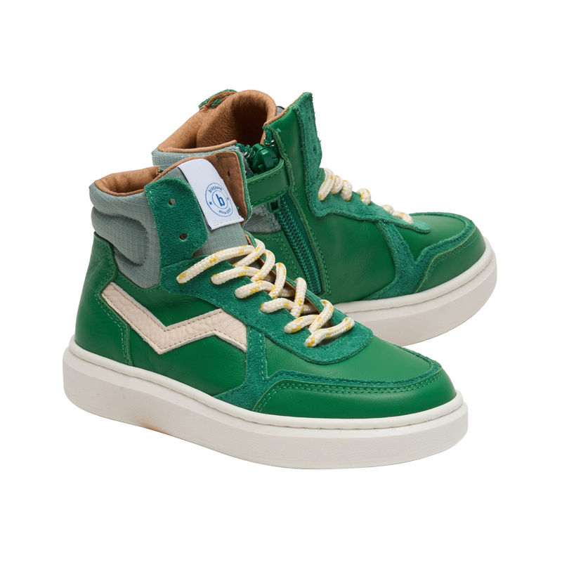 Schnür-Sneaker MIO hoch in green von Bisgaard