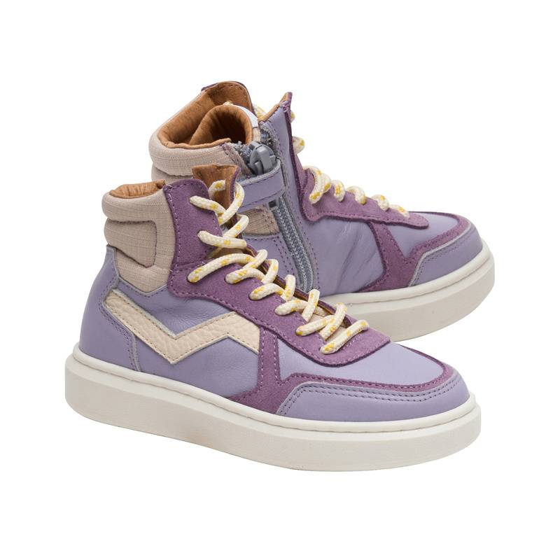 Schnür-Sneaker MIO hoch in lavender von Bisgaard