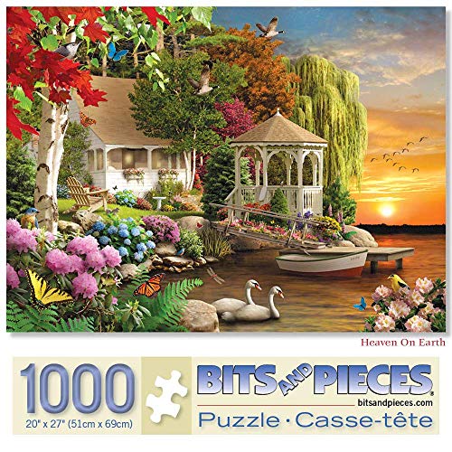 Bits and Pieces 1000 Stück Puzzles für Erwachsene Heaven On Earth 1000 Pc Jigsaws by Artist Alan Giana von Bits and Pieces