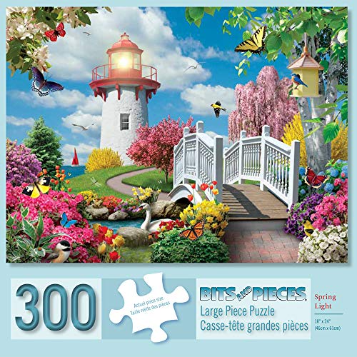 Bits and Pieces 300 Stück Puzzle für Erwachsene Frühling Licht 300 Pc Blumen, Vögel, Tiere Jigsaw by Artist Alan Giana Bits and Pieces 300 Stück Puzzle für Erwachsene Frühling Licht 300 Pc Blumen, Vögel, Tiere Jigsaw by Artist Alan Giana von Bits and Pieces