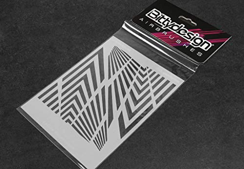 Grafikschablone - Ipnotic V2 Grafikschablone - Ipnotic V2 von Bitty Design