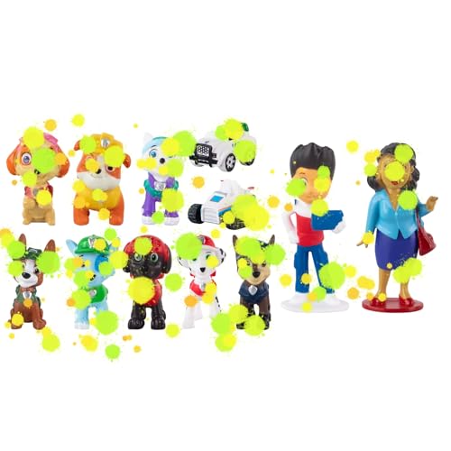 12 Stück Kuchen Deko Figuren Set, Figuren Deko, Minifiguren Tortendeko Muffin Deko, Dekofiguren Cupcake Toppers Dekoration 12 Stück Kuchen Deko Figuren Set, Figuren Deko, Minifiguren Tortendeko Muffin Deko, Dekofiguren Cupcake Toppers Dekoration von Biuebinc