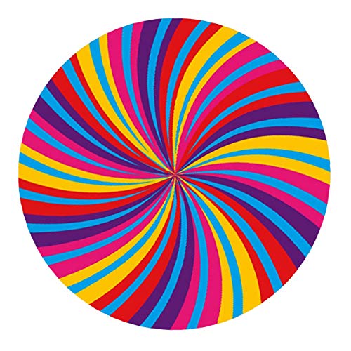 Biwwubik Puzzle, 500 StüCk Farbiges Rundes Puzzle für Erwachsene Teenager Dekompressionspuzzle von Biwwubik