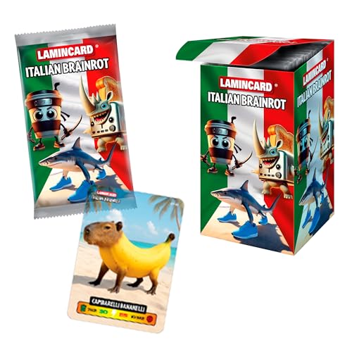 Bizak, Premium laminierte Karten Italian Brainrot (64394000) von Bizak
