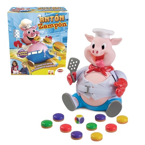 Bizak Anton Zampon - Brettspiel für Kinder für Jungen und Mädchen ab 4 Jahren, lustiges und pädagogisches Spiel für die Familie, stimuliert Reflexionen, 2 bis 6 Spieler, spanische Version (64550084) Bizak Anton Zampon - Brettspiel für Kinder für Jungen und Mädchen ab 4 Jahren, lustiges und pädagogisches Spiel für die Familie, stimuliert Reflexionen, 2 bis 6 Spieler, spanische Version (64550084) von Bizak