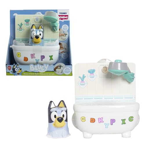 Bizak Blue 30693755, Dusche mit Knopf zum Spielen im Badezimmer, Spielzeug mit Saugnapf für Wand, ab 18 Monaten, fördert Ihre Phantasie beim Spielen mit Bluey, Bizak Bizak Blue 30693755, Dusche mit Knopf zum Spielen im Badezimmer, Spielzeug mit Saugnapf für Wand, ab 18 Monaten, fördert Ihre Phantasie beim Spielen mit Bluey, Bizak von Bizak
