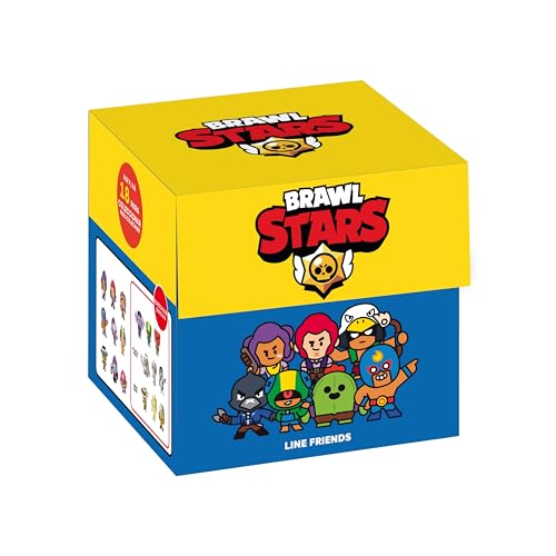 Bizak Brawl Stars 64112017-1 Figur, 1 Stück, 4 cm Figur in Überraschungsbox, Kampf-Multiplayer-Spiel, ab 3 Jahren von Bizak