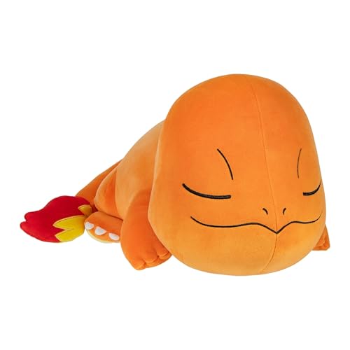 Bizak Charmander Schlafmütze, 46 cm, offizielles Pokémon-Plüschtier Riesen (63220075) von Bizak