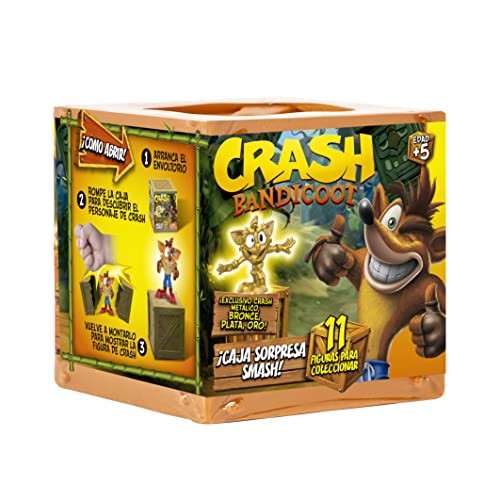 Bizak Crash Bandicoot Überraschungsbox (63241522), Bunt von Bizak