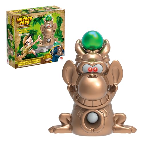 Bizak Der Schatz von Macaco Caco, kommt in die Perle, ohne Sie zu erkennen, Stealth and Strategie-Spiel, grünes Licht, rotes Licht, 3 Schwierigkeiten zur Auswahl, ab 6 Jahren (64011320) von Bizak