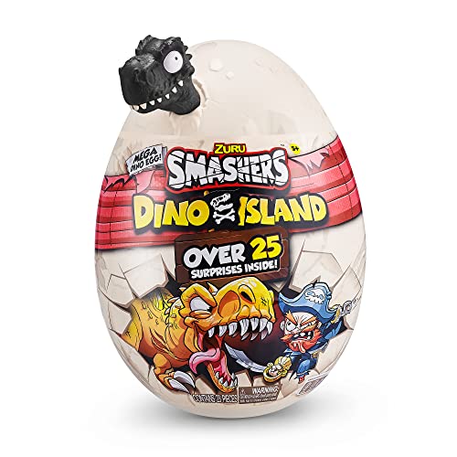 Bizak Dino Island Epic Ei, Mega Ei mit über 25 Überraschungen zum Entdecken mit Dinosaurier und Piraten, empfohlen ab 5 Jahren (62367487) von Bizak