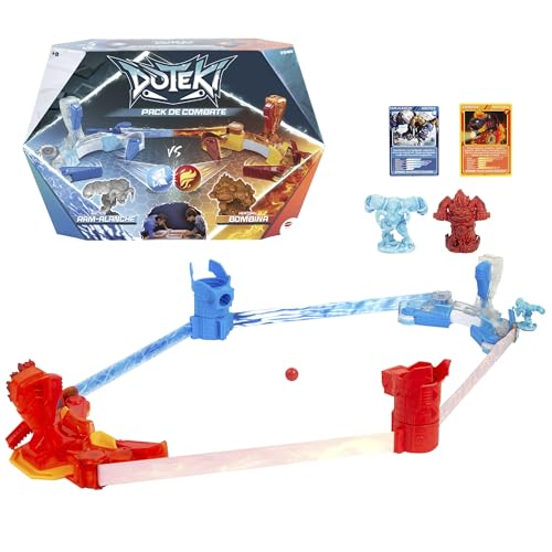 Bizak Doteki Doppel-Kampfpaket + 8 Jahre, 2 Exklusive Figuren, Kampfzubehör und Katalysatoren, offizielles strategisches Spiel (30699214) von Bizak