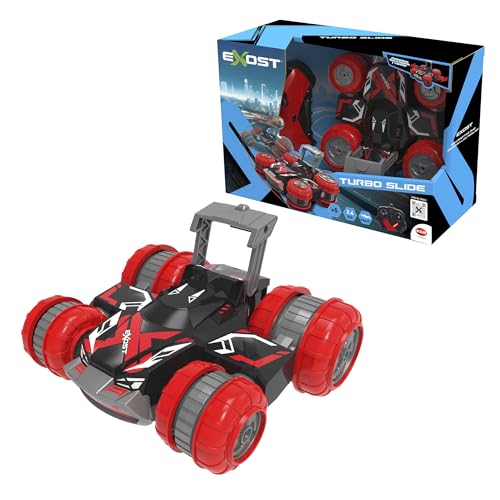Bizak Exost Turbo Slide, Stunt-Auto mit drehbaren Rädern und Reichweite bis zu 25 Meter, ab 5 Jahren (62000271) von Bizak