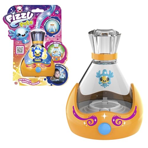 Bizak Fizzy Pets Tako, magische Überraschung, Musik und Tanz, Farbwechsel, über 5 Jahre (62009097-6) von Bizak