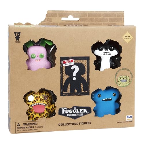 Bizak Fuggler 64110400-4 Figuren 6,5 cm mit Sammelposter, 44 Figuren zum Sammeln, für Jungen und Mädchen ab 4 Jahren von Bizak