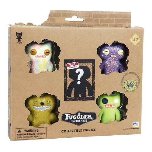 Bizak Fuggler 64110400-6 Figuren 6,5 cm mit Sammelposter, 44 Figuren zum Sammeln, für Jungen und Mädchen ab 4 Jahren von Bizak