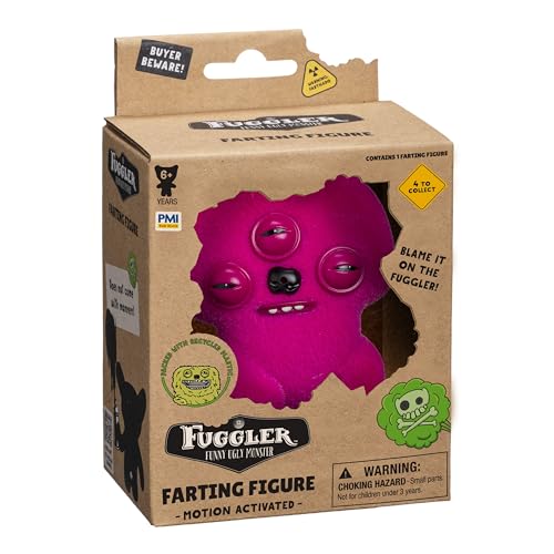 Bizak Fuggler 64113000-3 Elektronische Furzfigur mit Bewegungssensor, 9 cm, 4 Modelle zum Sammeln, für Jungen und Mädchen ab 4 Jahren Bizak Fuggler 64113000-3 Elektronische Furzfigur mit Bewegungssensor, 9 cm, 4 Modelle zum Sammeln, für Jungen und Mädchen ab 4 Jahren von Bizak