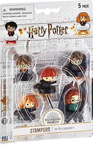 Bizak Harry Potter Stempel, 5er-Pack (64115040), sortierte Modelle von Bizak