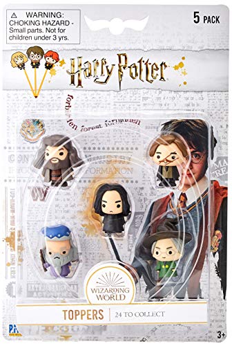 Harry Potter HP2040 Topper 5 Stück, Mehrfarbig, S von Bizak