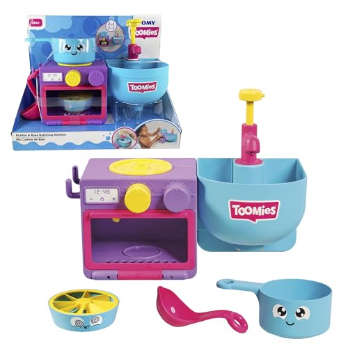 Bizak Küche für Badewanne mit Blasen, Toomies, Badespielzeug mit Schaum, Wasser und Küchenzubehör, ab 18 Monaten (30693264) von Bizak