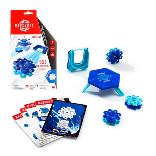 Bizak Magshuto Magkit Trainingsset, Blau, mit Launcher, mag Pods, Punkt-Herausforderungen, ab 8 Jahren (30695171-3) von Bizak