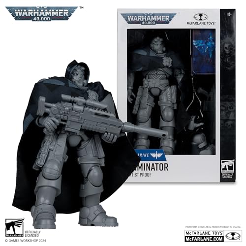 Bizak McFarlane 64380964 Warhammer 40000 Space Marine Eliminator Artist Proof Figur, Online-Videospiel, 18 cm, Welle 9 Bizak McFarlane 64380964 Warhammer 40000 Space Marine Eliminator Artist Proof Figur, Online-Videospiel, 18 cm, Welle 9 von Bizak