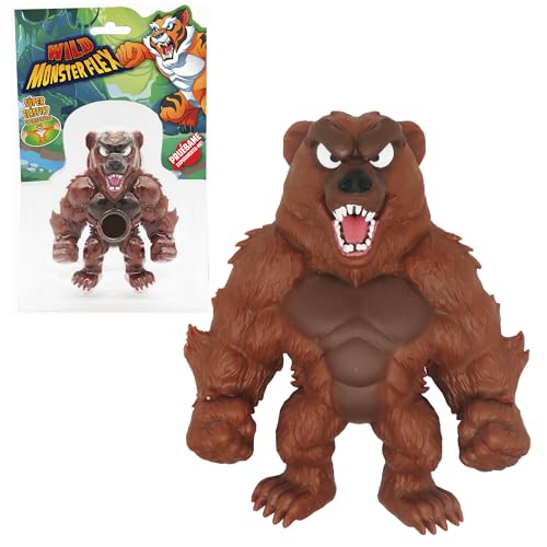 Bizak Monsterflex 64390011-10 Wild Monster Grizz Lee, super ausziehbar und elastisch, 25 cm, 14 cm zum Sammeln, für Fans und Kinder ab 4 Jahren Bizak Monsterflex 64390011-10 Wild Monster Grizz Lee, super ausziehbar und elastisch, 25 cm, 14 cm zum Sammeln, für Fans und Kinder ab 4 Jahren von Bizak