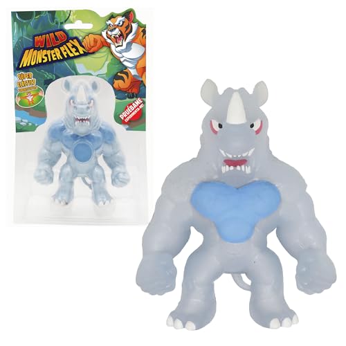 Bizak Monsterflex 64390011-8 Wild Monster Rhynox, Super ausziehbar und elastisch, 25 cm, 14 cm zum Sammeln, für Fans und Kinder ab 4 Jahren Bizak Monsterflex 64390011-8 Wild Monster Rhynox, Super ausziehbar und elastisch, 25 cm, 14 cm zum Sammeln, für Fans und Kinder ab 4 Jahren von Bizak