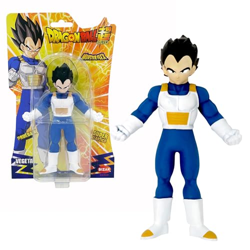 Bizak Monsterflex 64390230 Dragon Ball Vegeta Figur, Super Ausziehbar und elastisch, 25 cm, 12 zum Sammeln, für Erwachsene Fans Sammler und Kinder ab 4 Jahren Bizak Monsterflex 64390230 Dragon Ball Vegeta Figur, Super Ausziehbar und elastisch, 25 cm, 12 zum Sammeln, für Erwachsene Fans Sammler und Kinder ab 4 Jahren von Bizak