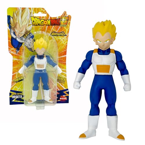 Bizak Monsterflex 64390230 Super Saiyan Vegeta, Super Saiyan Figur, Super Dehnbar, 25 cm, 12 zum Sammeln, für Erwachsene Sammler Fans und Kinder ab 4 Jahren Bizak Monsterflex 64390230 Super Saiyan Vegeta, Super Saiyan Figur, Super Dehnbar, 25 cm, 12 zum Sammeln, für Erwachsene Sammler Fans und Kinder ab 4 Jahren von Bizak