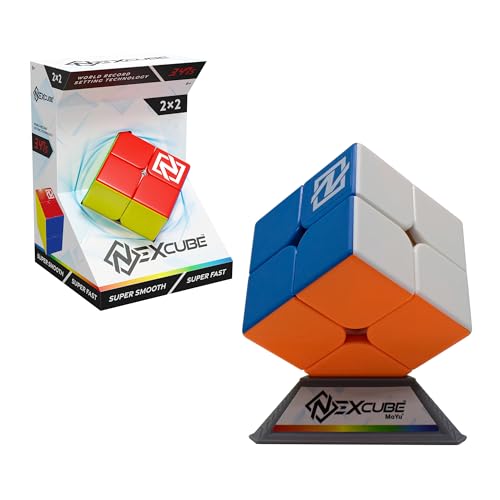 Bizak Nexcube 64559899 Klassischer Würfel für Speedcubers, maximale Geschwindigkeit, ohne Aufkleber, mit präziser Positionierung und Doppeleinstellsystem, Mehrfarbig von Bizak