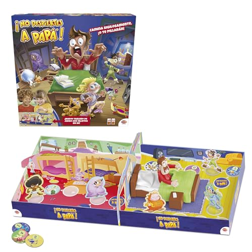 Bizak - No wach a papa - Brettspiel für Kinder für Jungen und Mädchen + 4 Jahre, lustig und familienfreundlich, Geschicklichkeitsspiel, zum Verschenken und Spielen in der Familie - spanische Version Bizak - No wach a papa - Brettspiel für Kinder für Jungen und Mädchen + 4 Jahre, lustig und familienfreundlich, Geschicklichkeitsspiel, zum Verschenken und Spielen in der Familie - spanische Version von Bizak