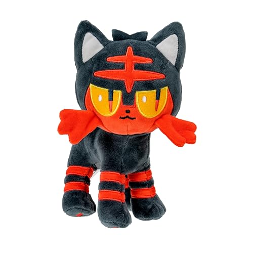 Bizak Pokemon 63223075 Offizielles Litten-Plüschtier 21 cm von Bizak