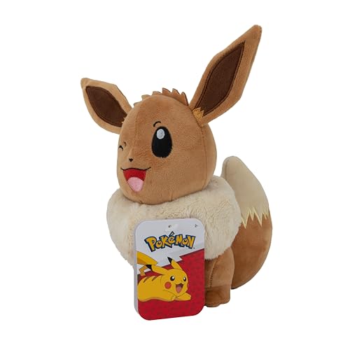 Bizak Pokemon 63225218 Plüschtier, 21 cm hoch, Eevee von Bizak