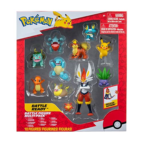 Bizak Pokemon Multipack 10 Figuren, Geschenkset mit 10 Figuren mit unglaublichen Ausführungen (63220244) von Bizak
