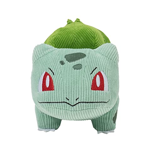 Bizak Pokemon Plüschtier aus Cord, 21 cm Höhe, Limitierte Edition, Bulbasaur Charakter (63222891) von Bizak