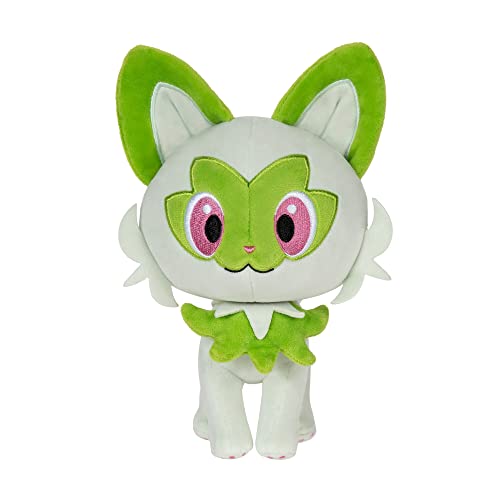 Bizak Pokemon Plüschtier, weich, 21 cm, Generation IX, Charakter Sprigatito (63223351) von Bizak