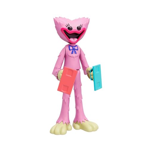 Bizak Poppy Playtime Kissy Missy Action-Figur, 13 cm, mit einem Zubehör wie im Videospiel, Verschiedene Figuren zum Sammeln, 6 Jahre (64237702) von Bizak