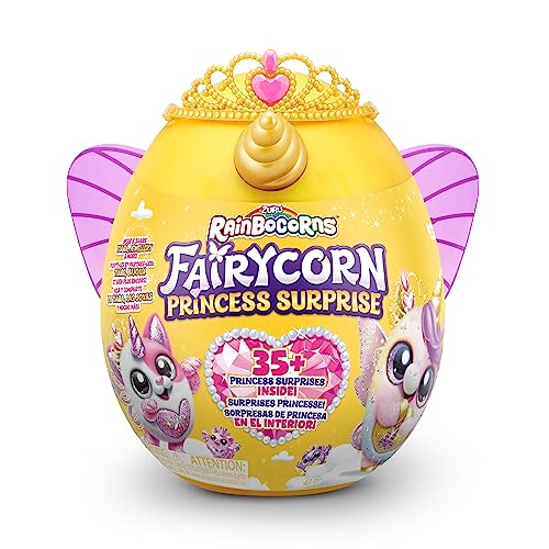 Bizak Rainbocorns Fairycorn Prinzessinnen, Ei mit über 35 verschiedenen Überraschungen zum Öffnen und Entdecken, inklusive Flügel, Tiara, Zauberstab, Viskose Überraschungen und vieles mehr (62369281) von Bizak