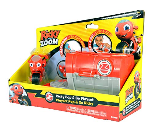 Bizak Ricky Zoom Spielset Garagenwerfer, Verschiedene Modelle (30690030) von Bizak