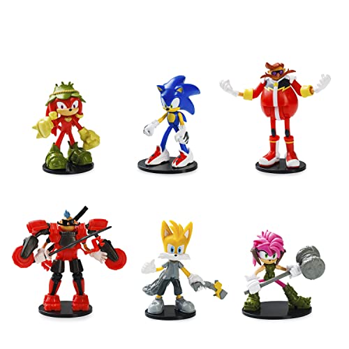 Bizak Sonic Prime Gelenkfigur Pack 6 Figuren 7,5 cm hoch Sortiert 1 (64116070-1) von Bizak