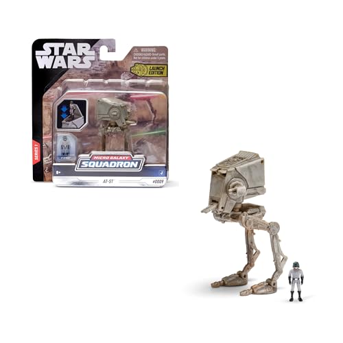 Bizak Star Wars Schiff, 8 cm, at-ST Hoth, inklusive 1 Figur (62610003) von Bizak