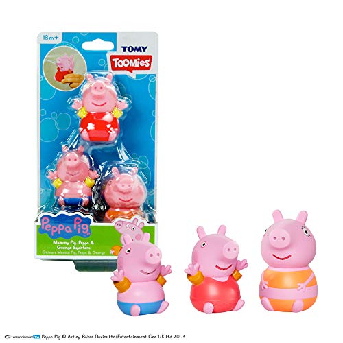 Bizak-Toomies, Peppa Wutz Familie Spritzen im Badezimmer, Badespielzeug, Wassersprüher, inklusive der ganzen Familie Peppa Wutz Bizak-Toomies, Peppa Wutz Familie Spritzen im Badezimmer, Badespielzeug, Wassersprüher, inklusive der ganzen Familie Peppa Wutz von Bizak