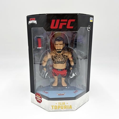 Bizak UFC Legends 64119016-02 Ilia Topuria Figur, 11,5 cm, mit Zubehör, offizielle Kollektion MMA, ab 8 Jahren Bizak UFC Legends 64119016-02 Ilia Topuria Figur, 11,5 cm, mit Zubehör, offizielle Kollektion MMA, ab 8 Jahren von Bizak
