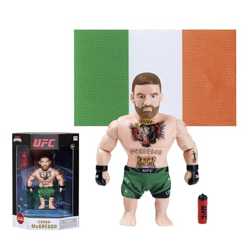 Bizak UFC Legends Conor McGregor, bewegliche Figur, 11,5 cm, mit Zubehör, offizielle Kollektion MMA, über 8 Jahre (64119016-01) von Bizak