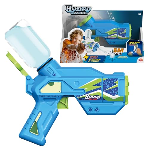 Hydro M.A.D. Elektronischer Mini-Blaster, Wasserpistole mit Reichweite bis zu 5 m, Spielzeug für Outdoor-Spiele, Jungen und Mädchen ab 8 Jahren, Bizak (62001153) von Bizak