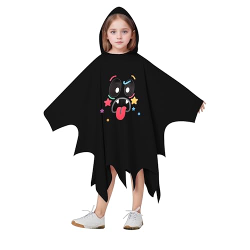 Bkazwe Geister Umhang Kostüm für Mädchen Jungen - Weißes Halloween Gespenst Verkleidung mit Langem Cape - Ideal für Karneval, Fasching und Gruselpartys - Unisex Design Bkazwe Geister Umhang Kostüm für Mädchen Jungen - Weißes Halloween Gespenst Verkleidung mit Langem Cape - Ideal für Karneval, Fasching und Gruselpartys - Unisex Design von Bkazwe