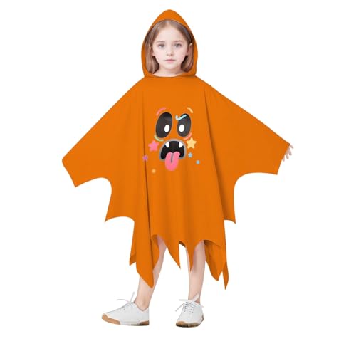 Bkazwe Geister Umhang Kostüm für Mädchen Jungen - Weißes Halloween Gespenst Verkleidung mit Langem Cape - Ideal für Karneval, Fasching und Gruselpartys - Unisex Design Bkazwe Geister Umhang Kostüm für Mädchen Jungen - Weißes Halloween Gespenst Verkleidung mit Langem Cape - Ideal für Karneval, Fasching und Gruselpartys - Unisex Design von Bkazwe